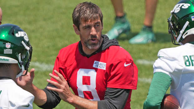 New York Jets quarterback Aaron Rodgers